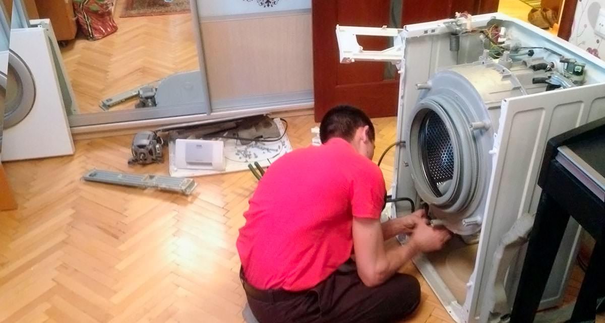 замена помпы в стиралке