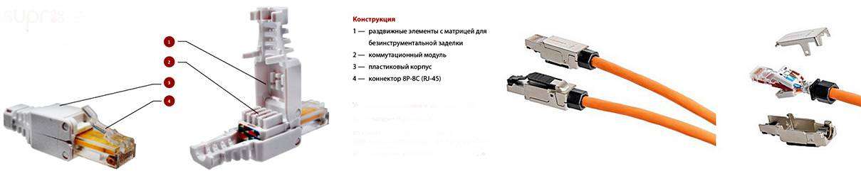 Самообжимные штекеры