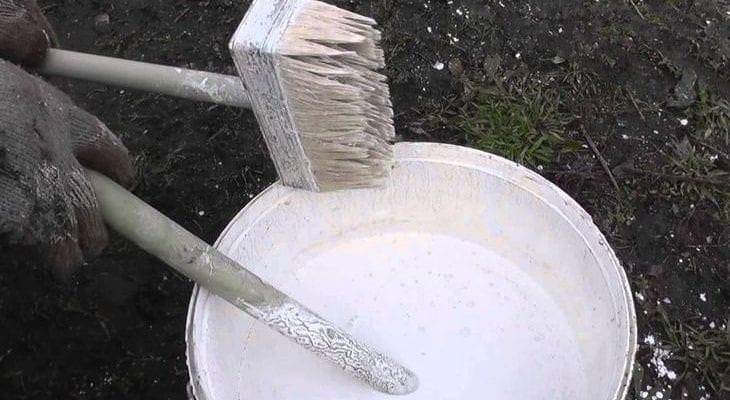Разбавление извести