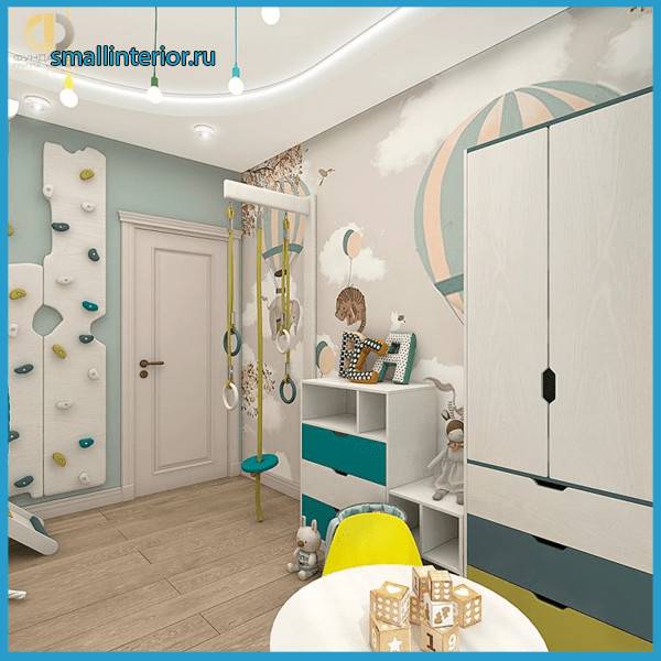 Комната 17 детская комната, площадь