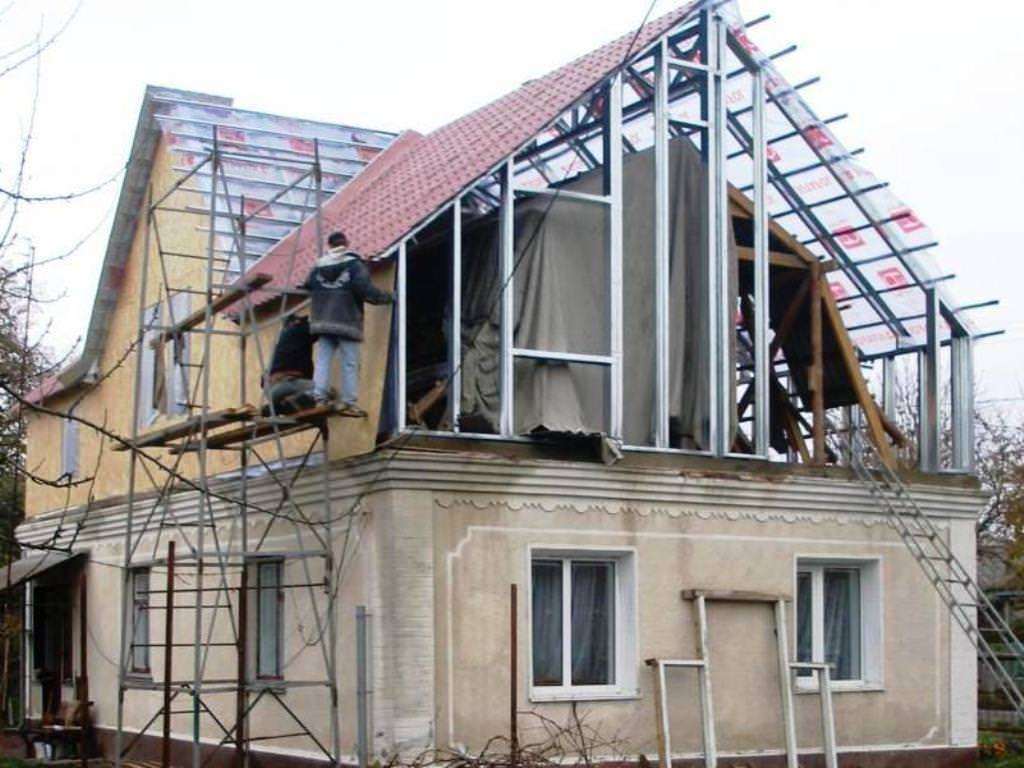 Пристройка первого этажа