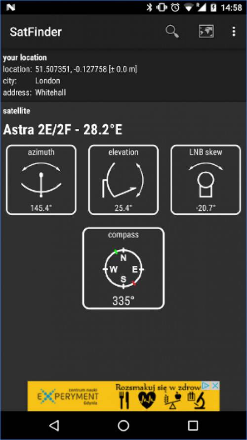 SatFinder