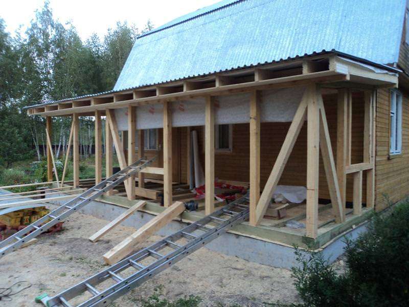Строительство пристройки