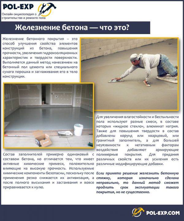 Затвердевание бетона - что это такое
