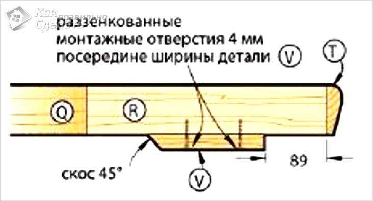 Ножки и подлокотники
