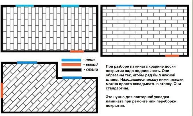 Как снять ламинат, чтобы потом его можно было уложить заново - рядами, аккуратно вытаскивая панели из замков