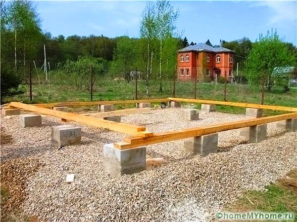 См. страницу Фундамент своими руками - пошаговые инструкции 