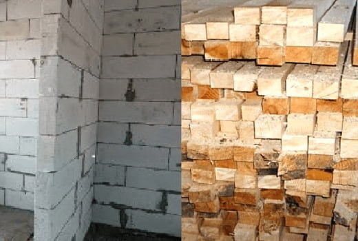 Стержень или газобетон 