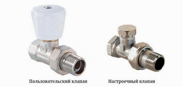 Балансировочные клапаны для радиаторов