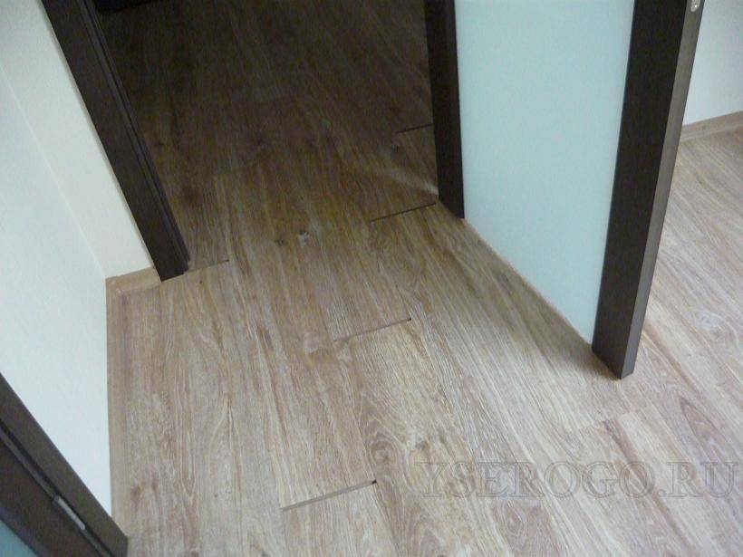Шурупы для ламинированного пола, который рассыпался.
