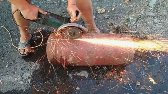 Гриль для древесного угля
