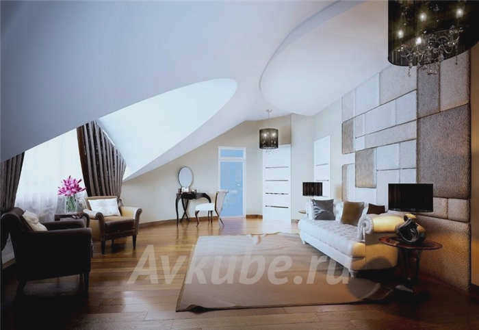 Дизайн загородного дома в современном стиле - AvCube design