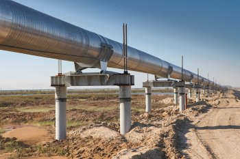 Расположение газопроводов