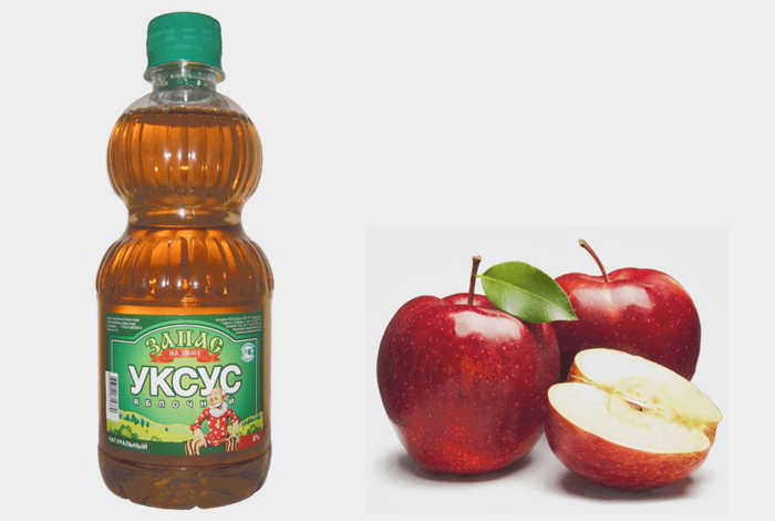 ополаскиватель с яблочным уксусом