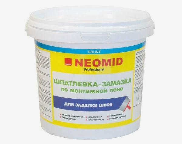 Шпаклевка для монтажной пены