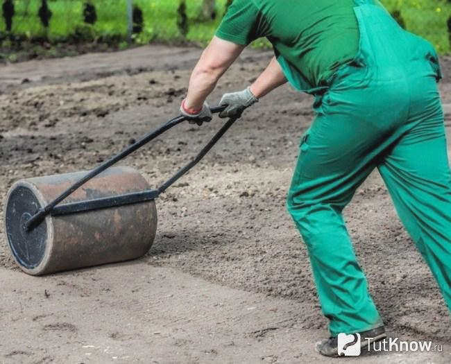 Уплотнение почвы