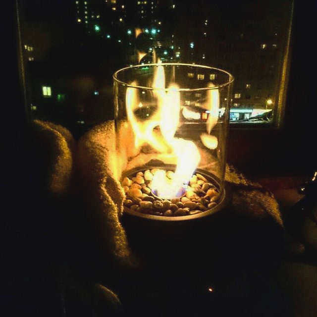 Биокамин в доме