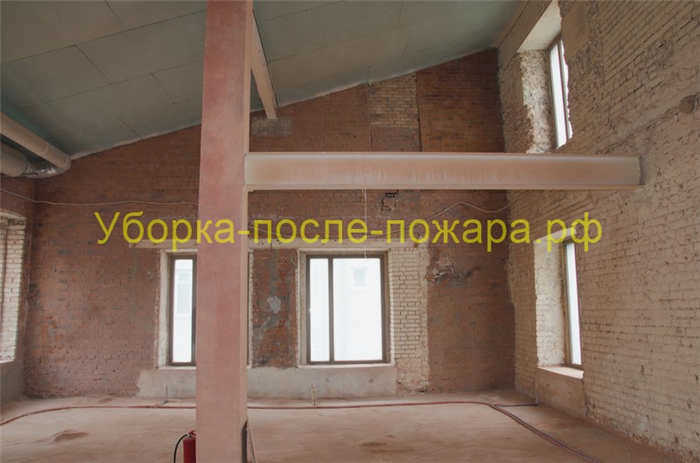 Пескоструйная обработка офиса в стиле лофт