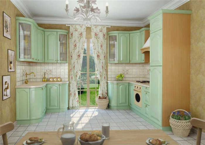кухонные шкафы светлые