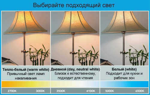 Выбор правильного светильника