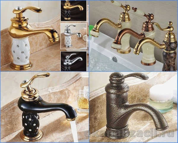 различные типы смесителей