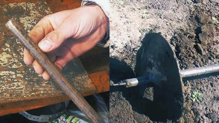 Как сделать садовый шнек из мусора