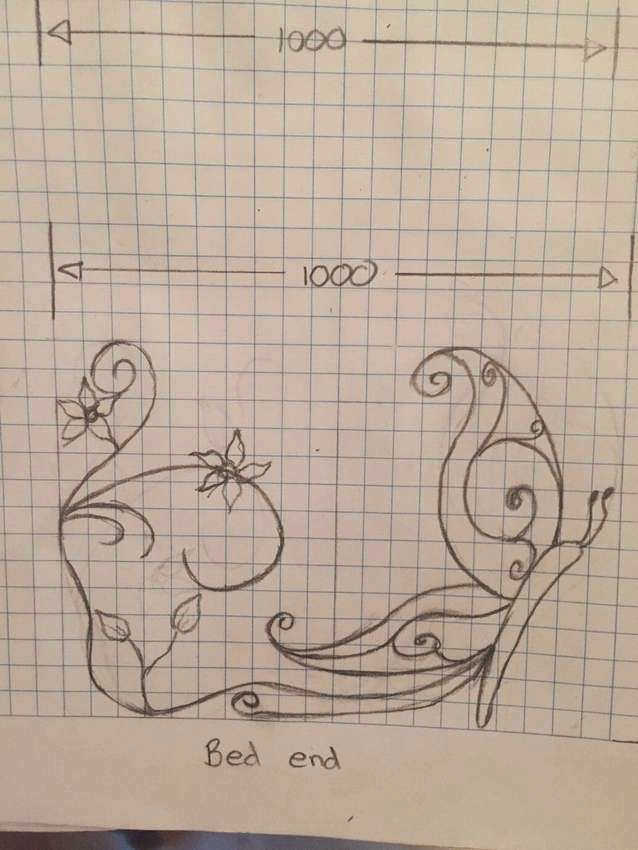 металлическая односпальная кровать