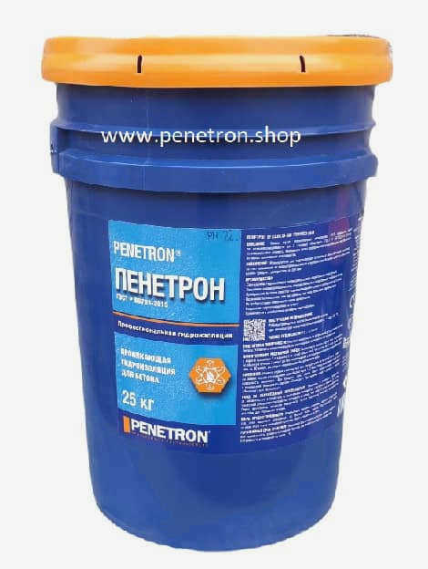 Проникающая гидроизоляция Пенетрон