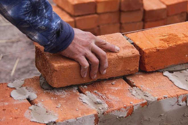 Кладочная сетка при возведении стен