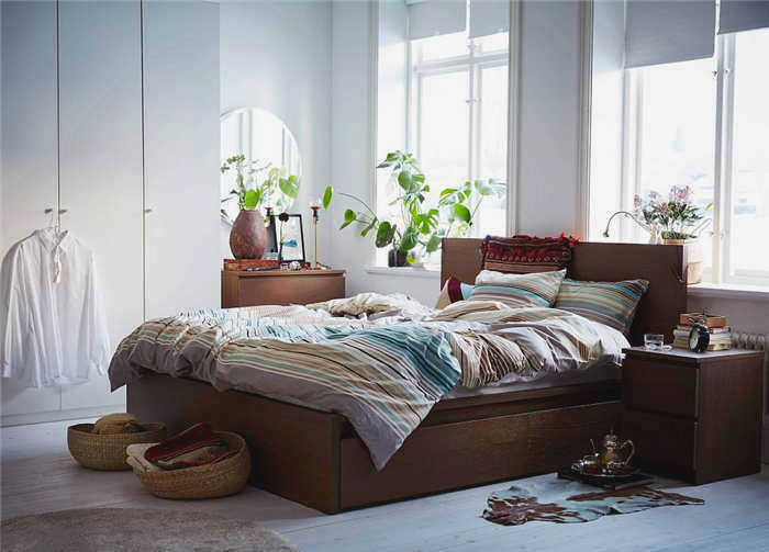 Особенности мебели для спальни Ikea