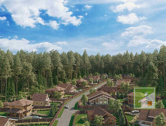 Хотите купить земельный участок в Green Forest Club (село Мышенское, Ступинский район)? Позвоните нам по телефону 8 (800) 444-64-58 | Агентство недвижимости "Территория". Фото 2