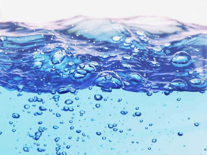 вода