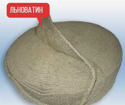 Уплотнение бревенчатого дома с помощью пеньки