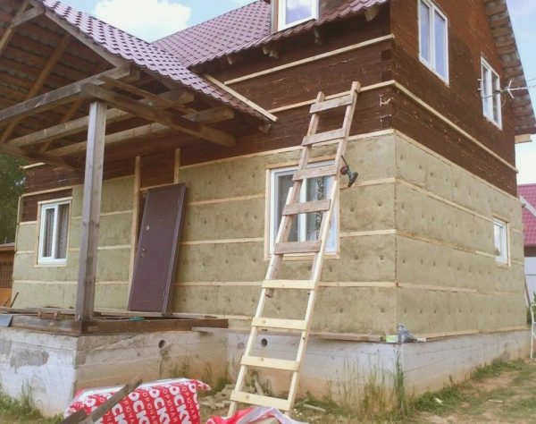 Утепление наружных стен