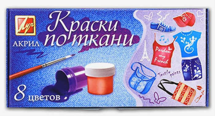 Использование акриловых красок в различных техниках отделки тонкого трикотажа