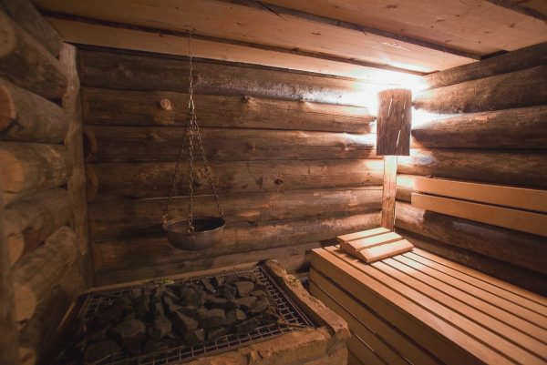 Дизайн интерьера бревенчатого домика