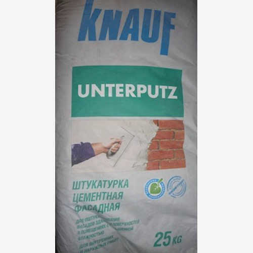 Фасадная штукатурка Unterputz