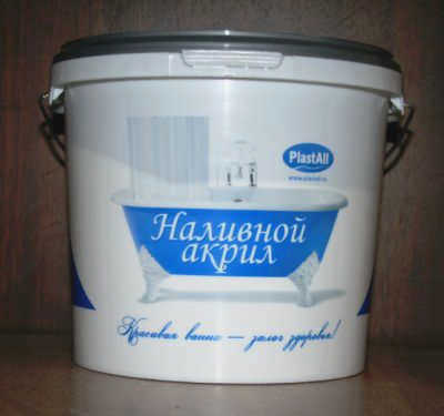Наливание акрила