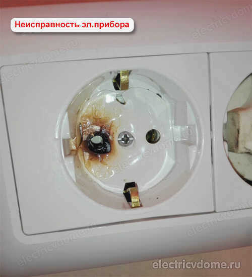 Причины перегорания УЗО