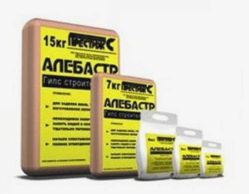 Как смешивать алебастр, пропорции. Из чего состоит алебастр и как его разводят? 04