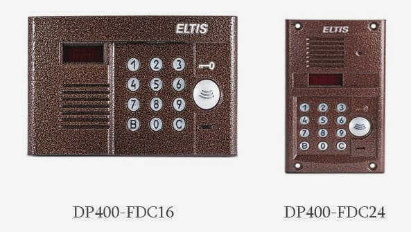 Модели домофонов Eltis