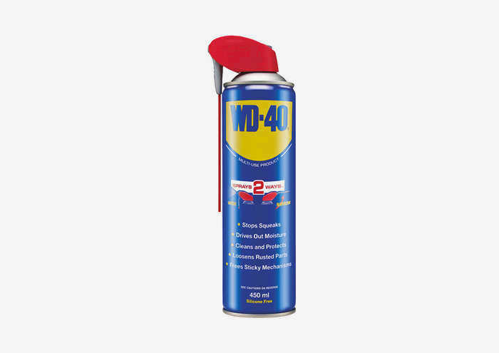 Часто используется WD40