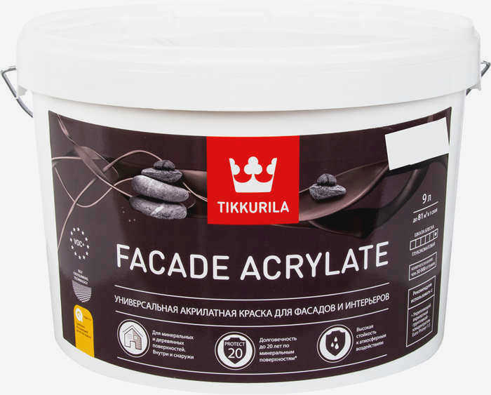 Краска для наружных работ Tikkurila