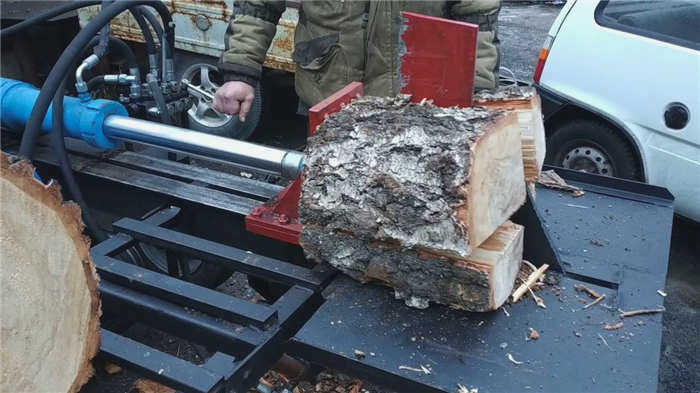 Как сделать гидравлический раскалыватель древесины своими руками