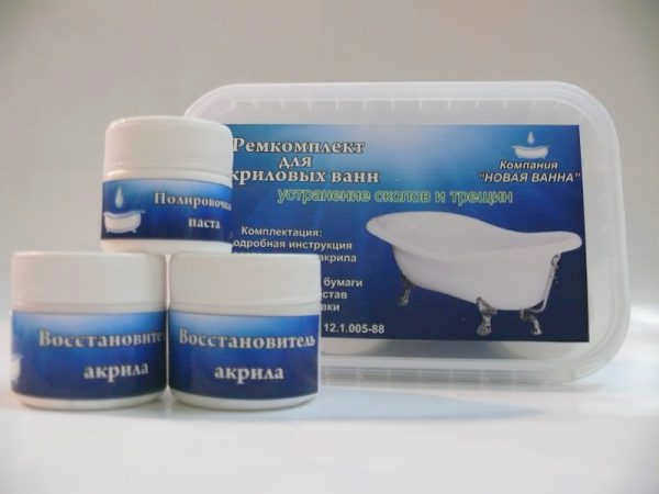 Ремонтный комплект для акриловых ванн