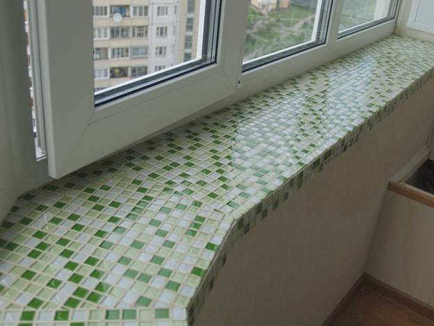 Мозаичный парапет
