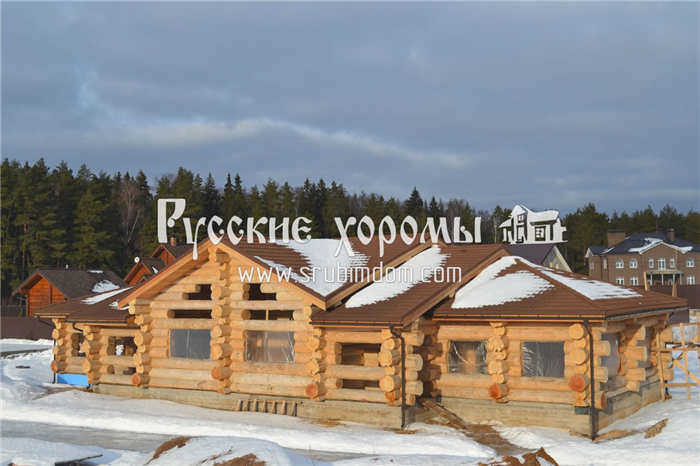 Кедровые срубы - баня 400 мм 