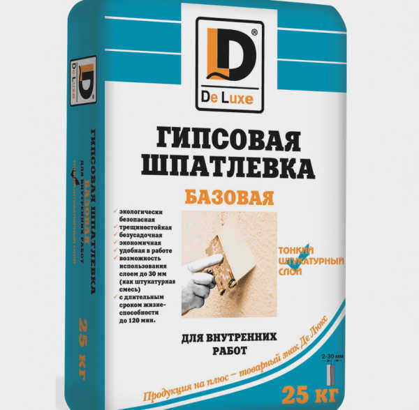 Нанесение гипсовой шпаклевки
