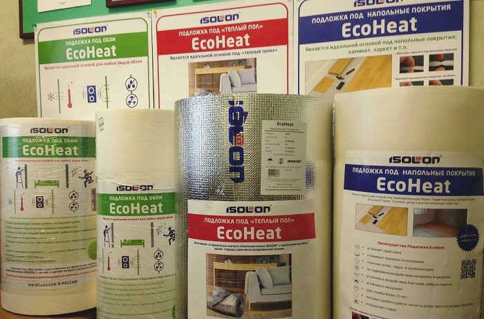 Подложка под обои EcoHeat