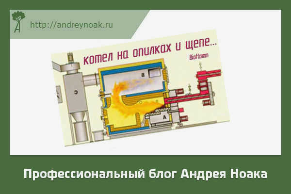 Котел для производства древесной стружки и опилок